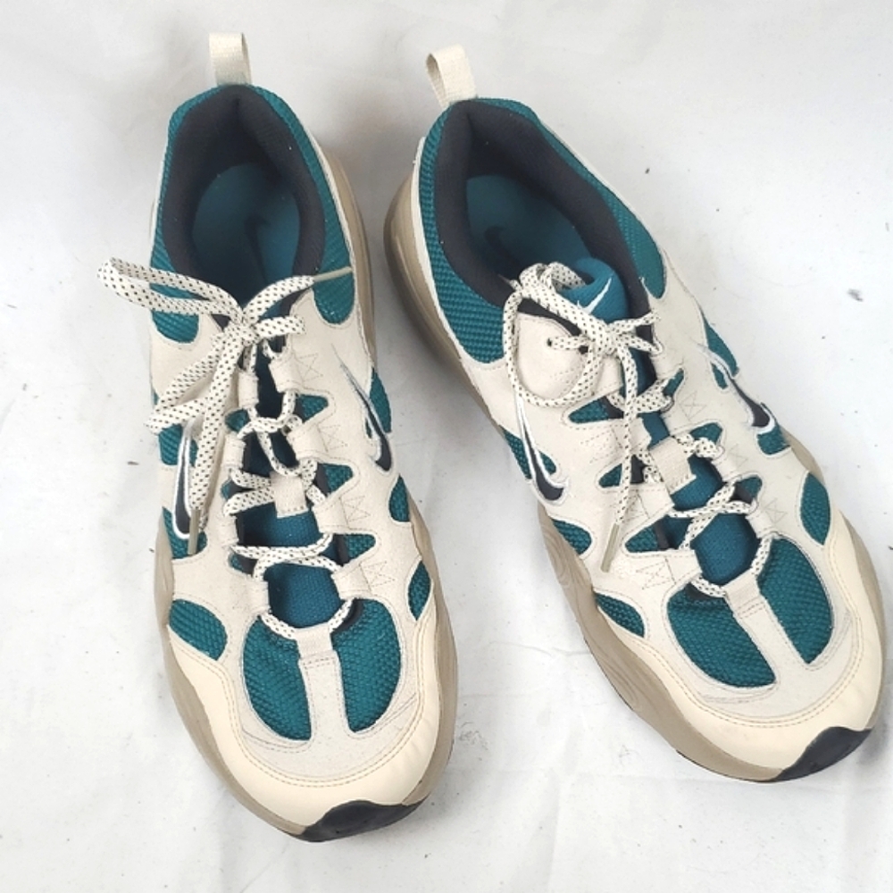 Nike Teal and Cream Sneakers